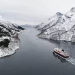 Winter fjord cruise